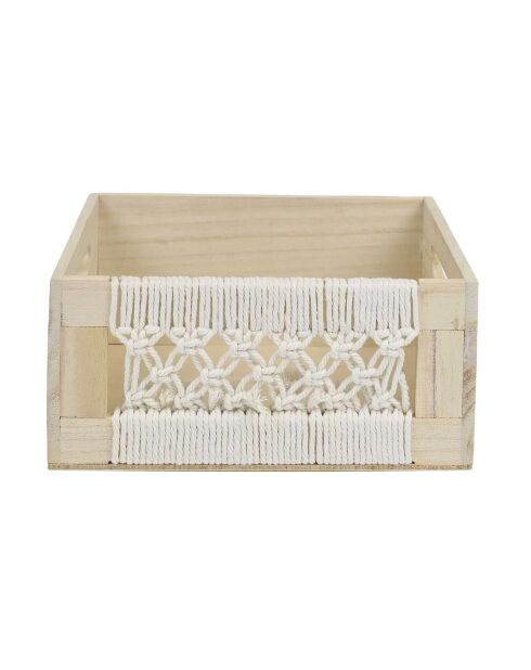 3 Caisses Boho beige/marron