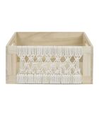 3 Caisses Boho beige/marron