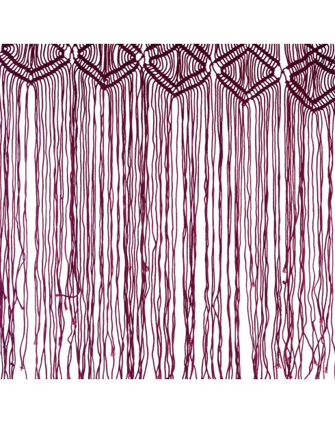 Tenda in macramè a rete carminia - 100x280 cm