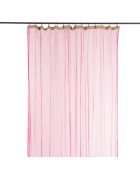 Voilage Tulle framboise - 120x300 cm