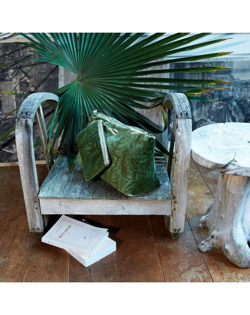 Custodia piatta Goa olive + borsa da toilette