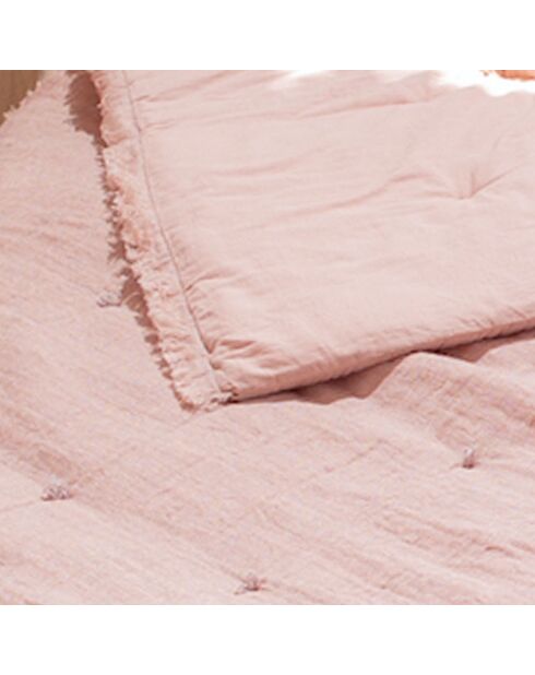 Bettdecke Etamine Leinenmischpuder - 140x240 cm