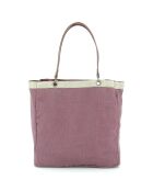 Borsa a tracolla doppia Plum - 30x34x10 cm