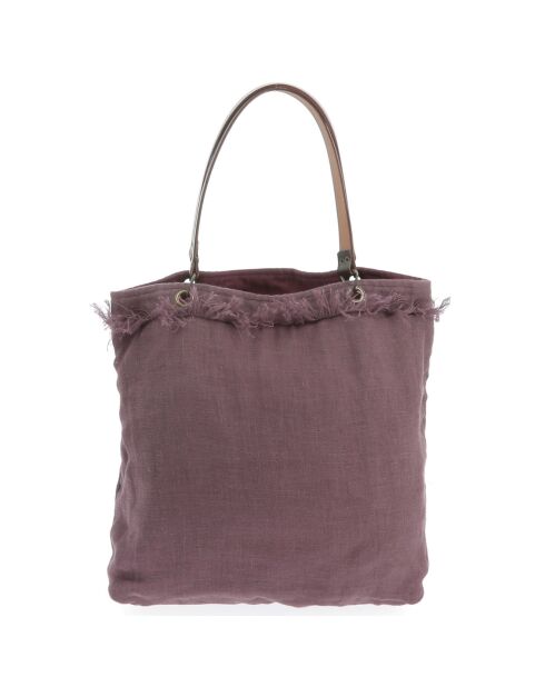 Sac Cabas Medium Double prune - 36x36x12 cm