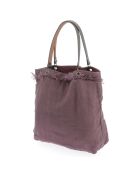 Sac Cabas Medium Double prune - 36x36x12 cm