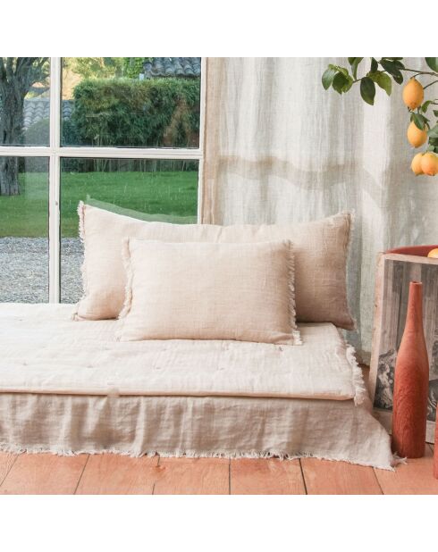 Funda de cojín Etaminee de terciopelo natural - 40x55 cm