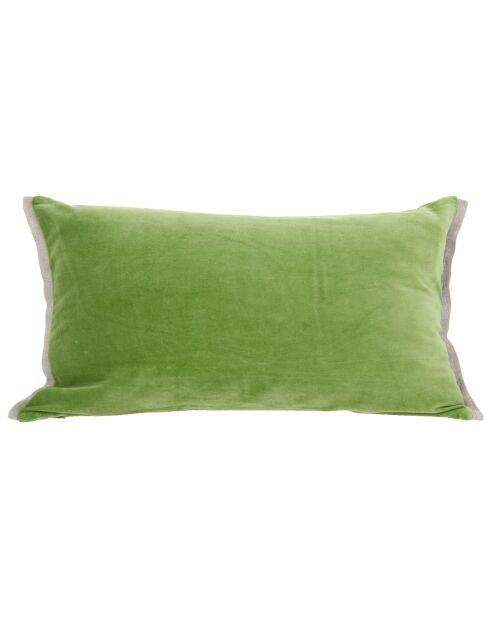 Fodera per cuscino Medicis in velluto avocado - 45x100 cm