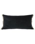 Housse de coussin Medicis velours beluga - 45x100 cm