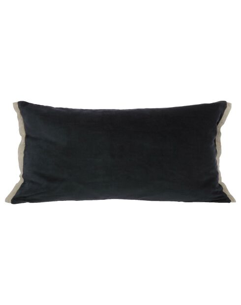 Housse de coussin Medicis velours beluga - 45x100 cm