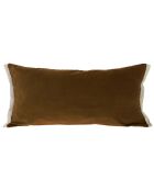 Fodera per cuscino Medicis in velluto tortora - 45x100 cm