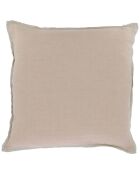 Fodera per cuscino Linon in lino rosa - 45x45 cm