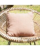 Fodera per cuscino Linon in lino rosa - 45x45 cm