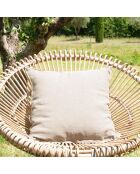 Funda de cojín Linon de lona de lino natural - 45x45 cm