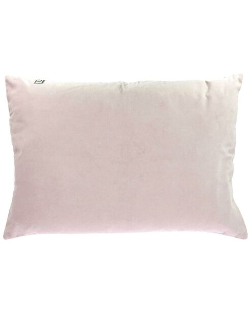 Funda de cojín grande de terciopelo ondulado con forma de orquídea, 50 x 75 cm