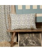 Fodera per cuscino Anna in velluto beige - 50x75 cm