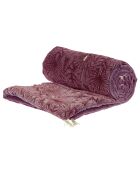 Comodino Goa in velluto rubino - 90x200 cm