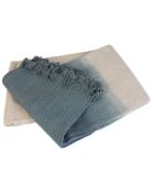 Kadhi Plaid - Grauer Farbton - 130x200 cm