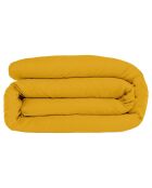 Housse de couette en Satin de Coton Julia jaune