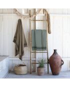 Fouta in spugna verde Faro - 180x200 cm