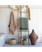 Fouta éponge Faro beige - 180x200 cm