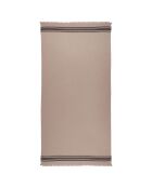 Fouta éponge Faro beige - 180x200 cm