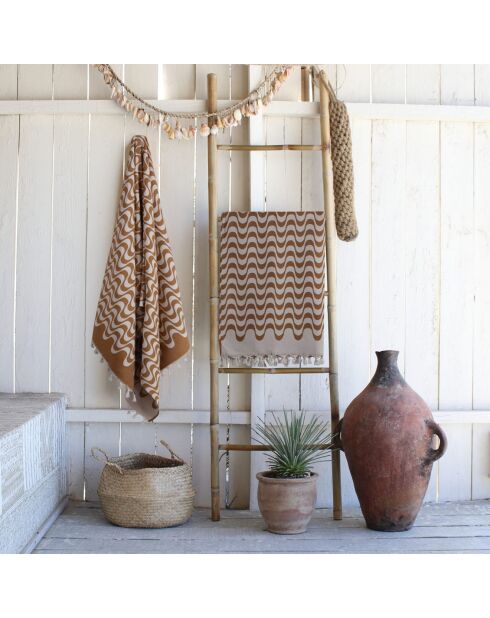 Cabana wendbare Fouta gelb - 100x200 cm
