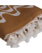 Cabana wendbare Fouta gelb - 100x200 cm