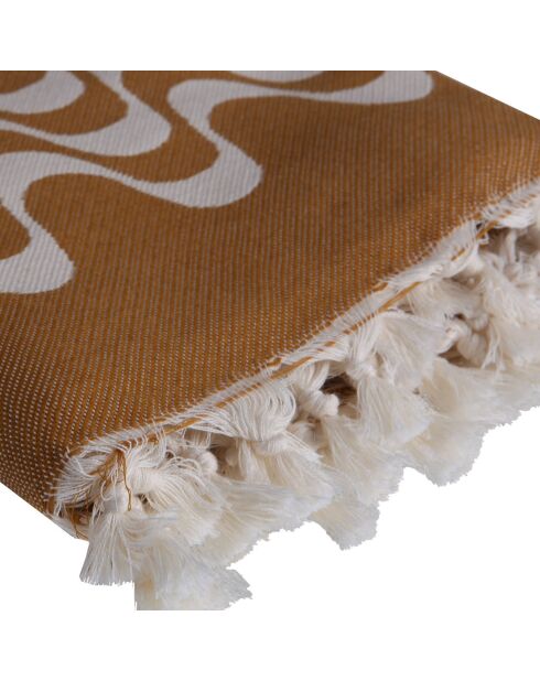 Cabana wendbare Fouta gelb - 100x200 cm