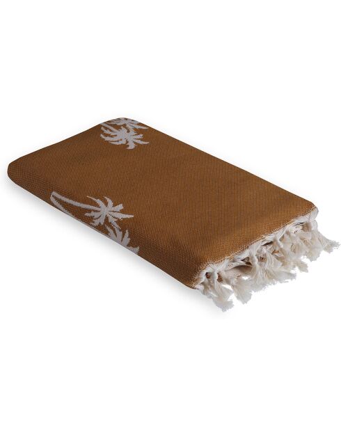 Omkeerbare gele fouta-palmboom - 100x200 cm