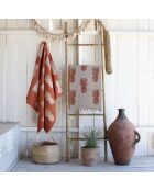 Omkeerbare fouta-rode ananas - 100x200 cm