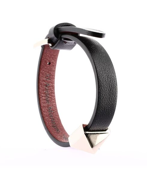 Bracelet en Cuir Clous noir - Neuf avec étiquette