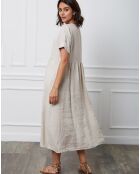 Robe 100% Lin Jimbo beige