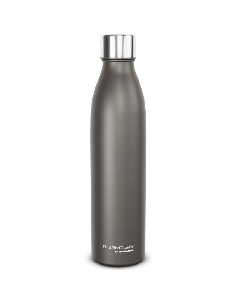 Bouteille isotherme TC Stop & Go grise - 0.75L