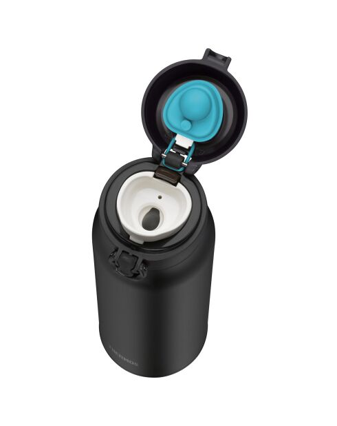 Bottiglia isotermica nera ultraleggera - 0,35 L