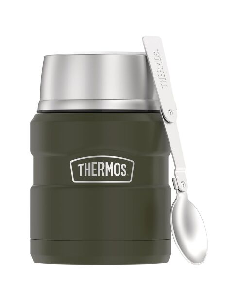 King Isolierflasche Armeegrün - 0.47L