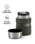 Bouteille isotherme King vert army - 0.47L
