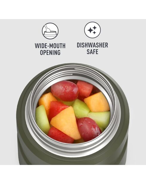 King Isolierflasche Armeegrün - 0.47L