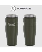 Mug Tumbler isotherme King vert army - 0.47L