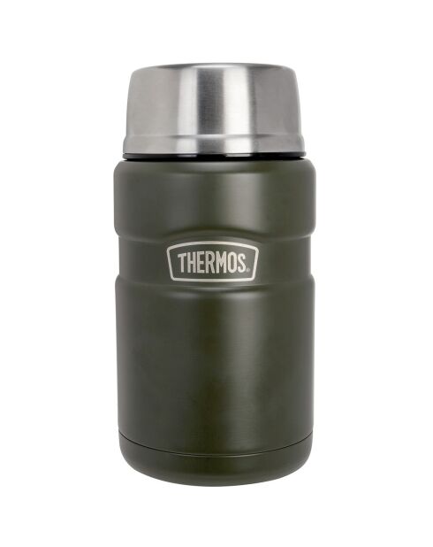 Porte-aliments isotherme King vert army - 0.71L