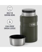 Porte-aliments isotherme King vert army - 0.71L