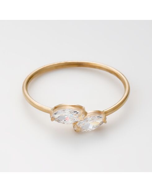 Bague Fiona or jaune