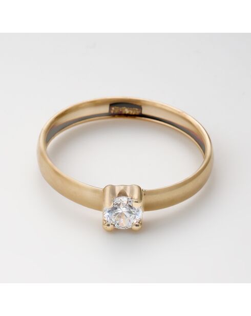 Bague Lucy or jaune