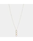 Collier Sylvia or jaune