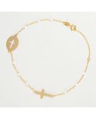 Bracelet Anne or jaune