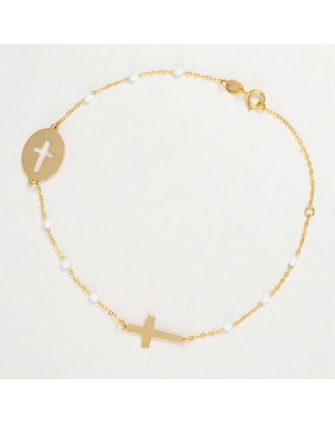 Bracelet Anne or jaune