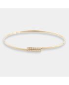 Bracelet Dazzle or jaune
