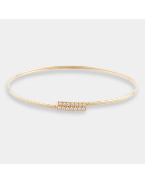 Bracelet Dazzle or jaune