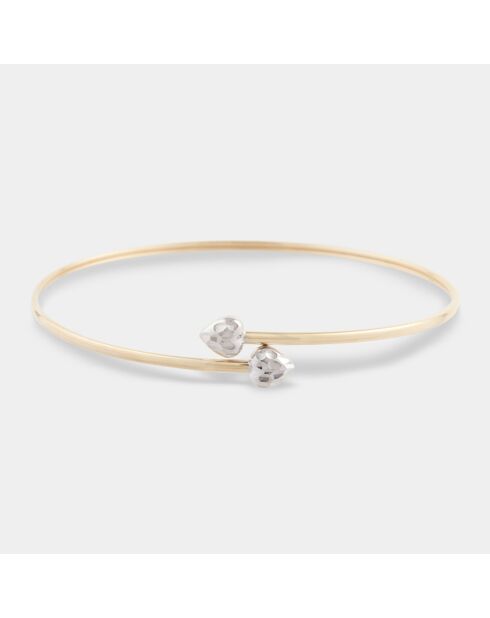 Bracelet Zoya or bicolore