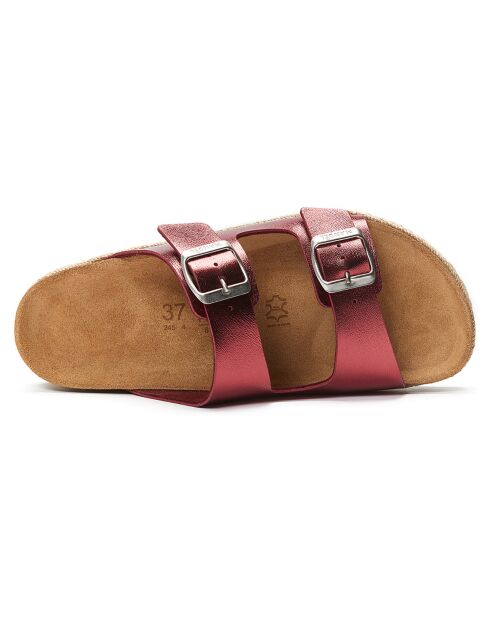 Mules Ana bordeaux