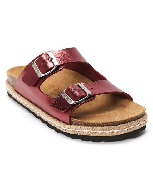 Mules Ana bordeaux